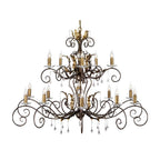 Pendelleuchte Amarilli (bronzefarben) 15x - Elstead Lighting