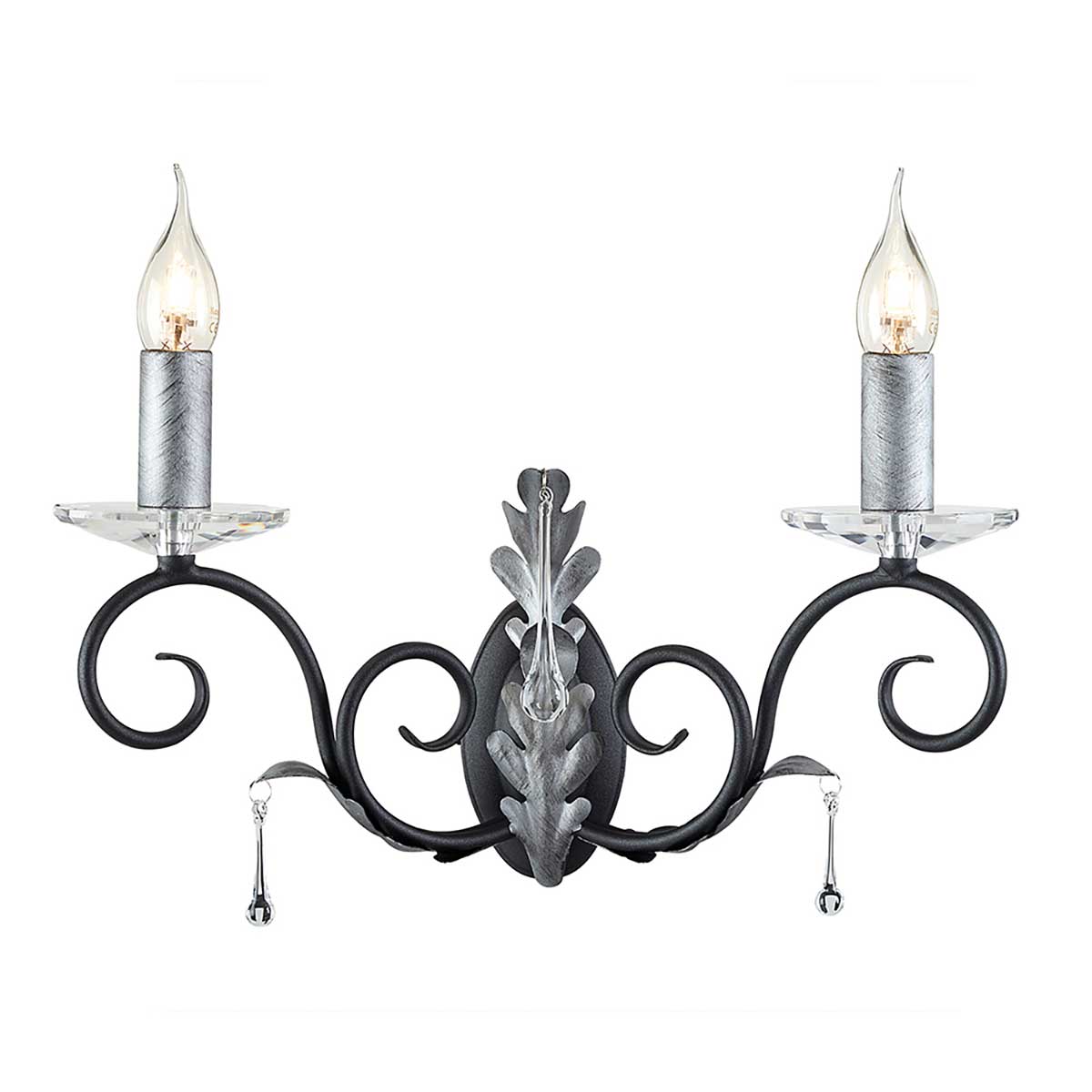 Wandleuchte Amarilli (Nickel) 2x - Elstead Lighting