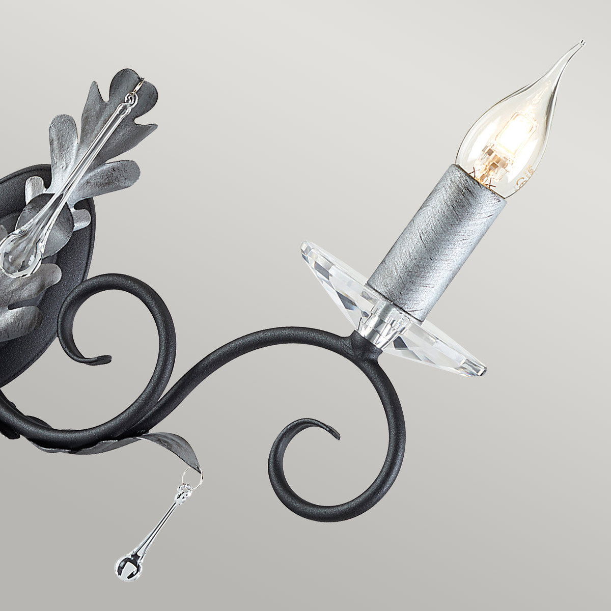 Wandleuchte Amarilli (Nickel) 2x - Elstead Lighting