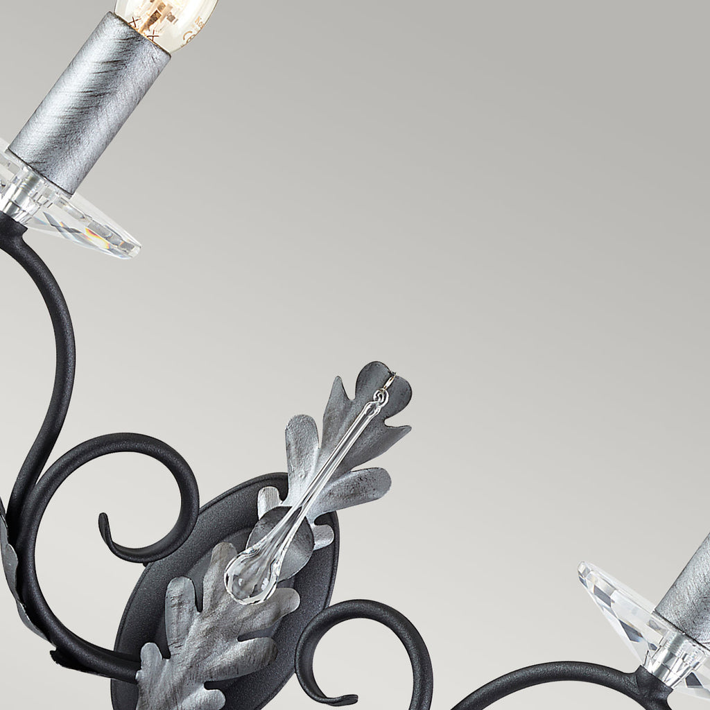 Wandleuchte Amarilli (Nickel) 2x - Elstead Lighting