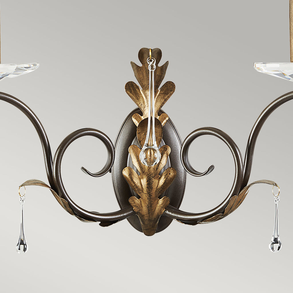 Wandleuchte Amarilli (messingfarben) 2x - Elstead Lighting