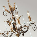 Pendelleuchte Amarilli (bronzefarben) 3x - Elstead Lighting