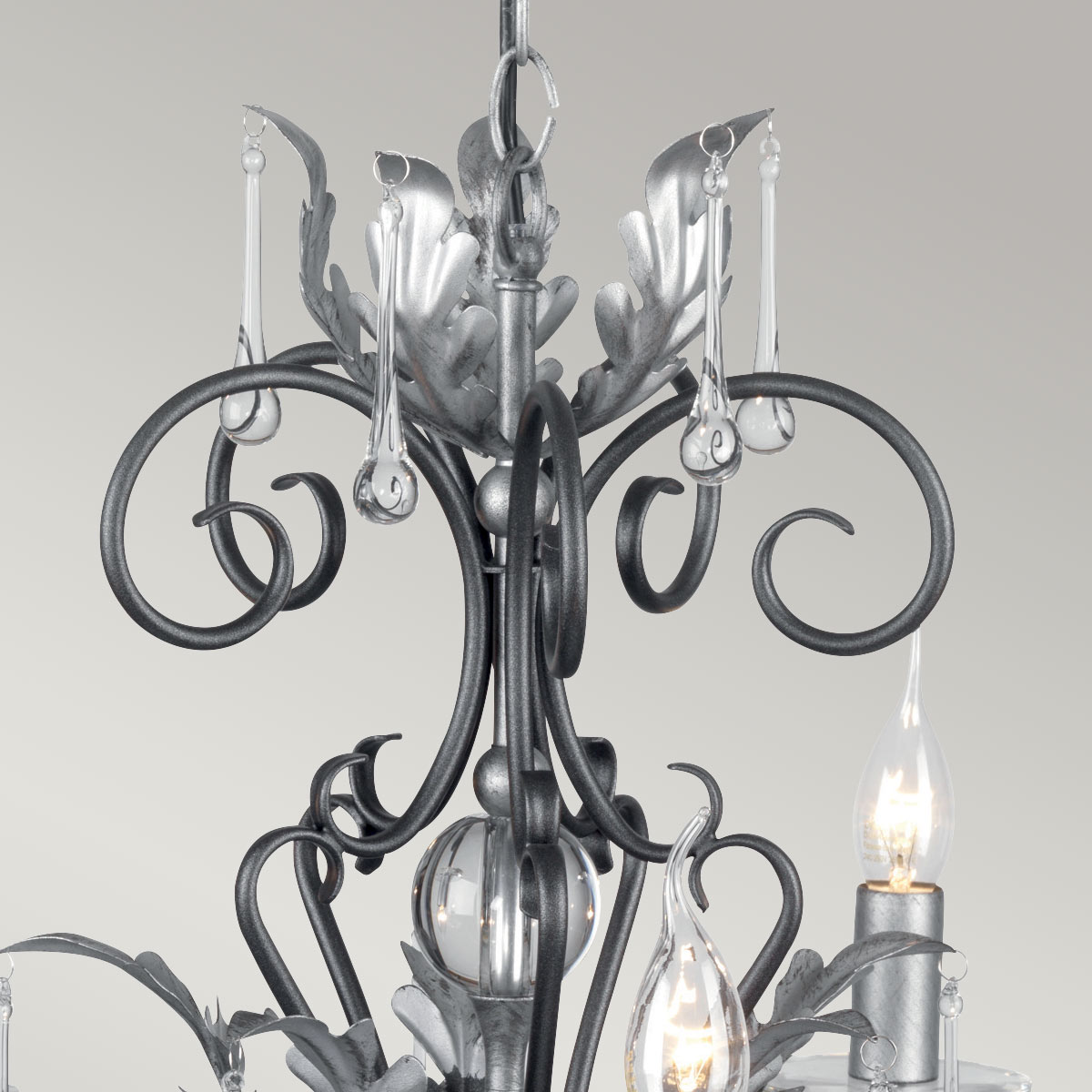 Pendelleuchte Amarilli (schwarz) 5x - Elstead Lighting