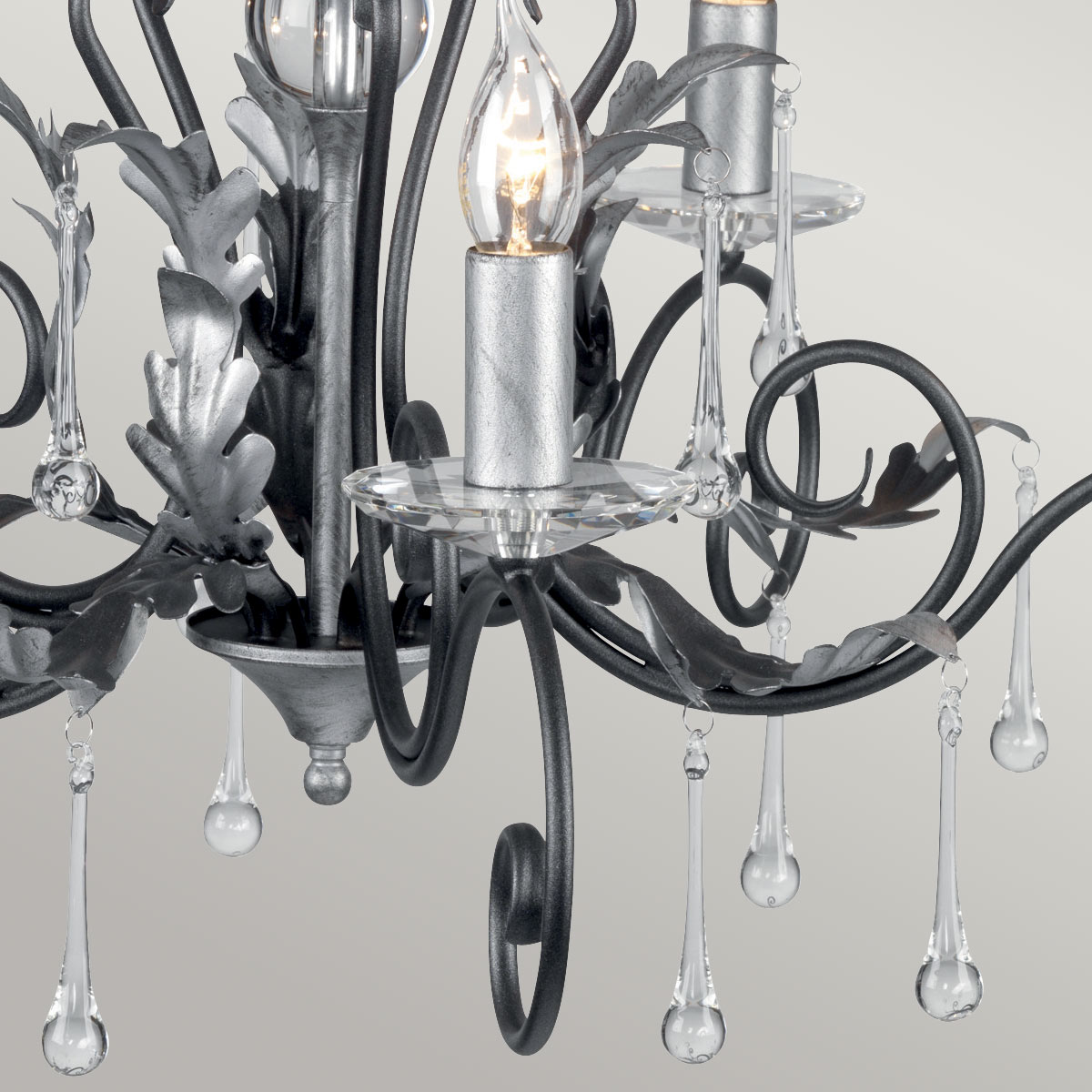 Pendelleuchte Amarilli (schwarz) 5x - Elstead Lighting
