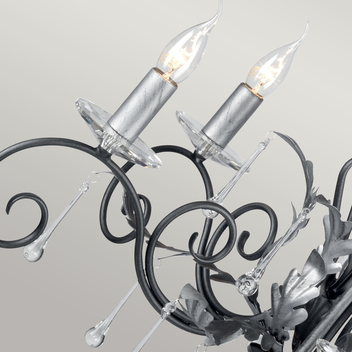Pendelleuchte Amarilli (schwarz) 5x - Elstead Lighting