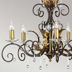 Pendelleuchte Amarilli (bronzefarben) 5x - Elstead Lighting