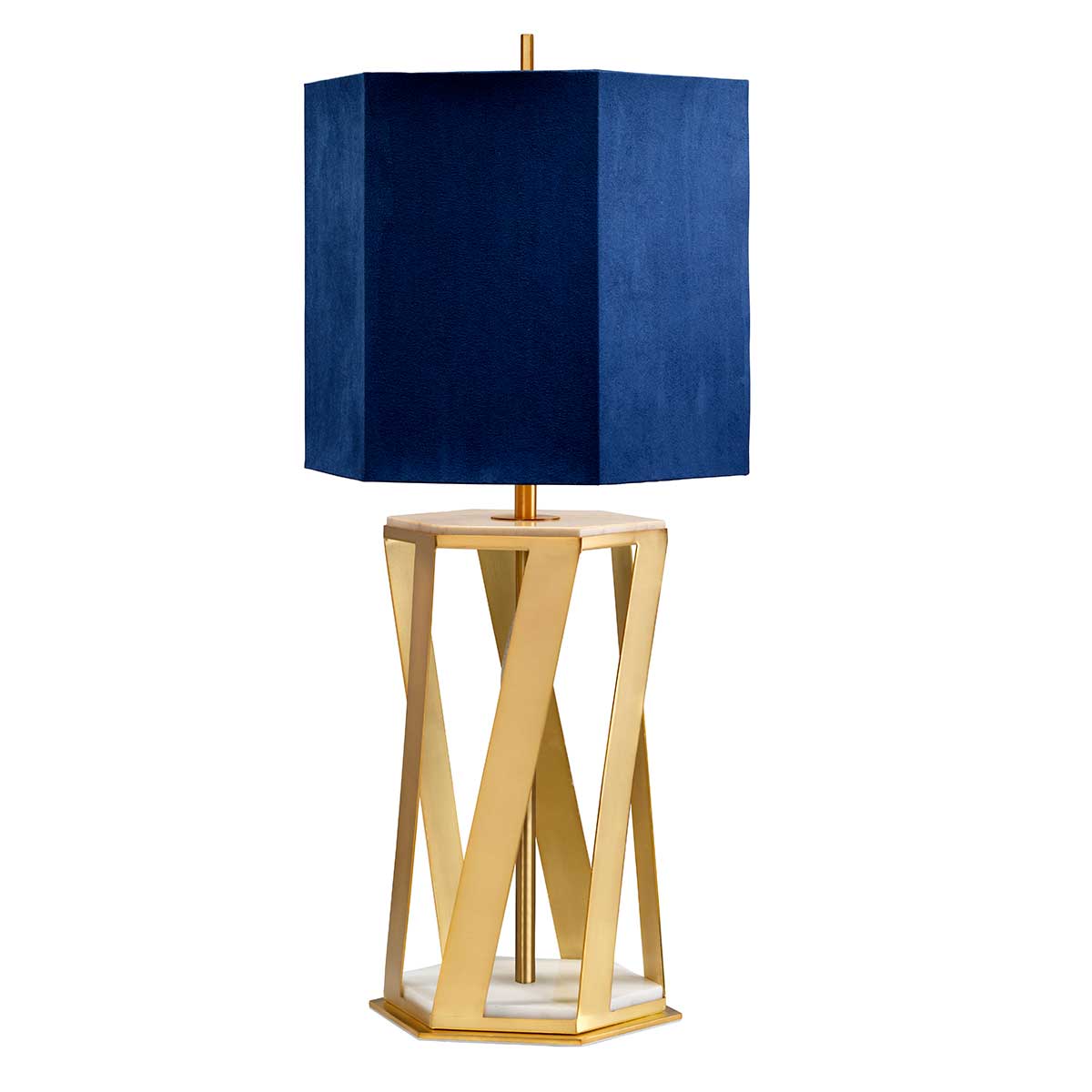 Tischleuchte Apollo (messingfarben) 1x - Elstead Lighting