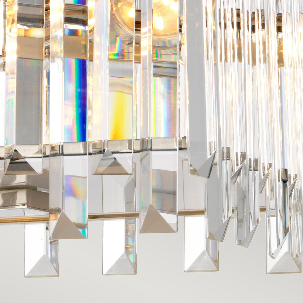 Pendelleuchte Aries (Nickel) 4x - Elstead Lighting