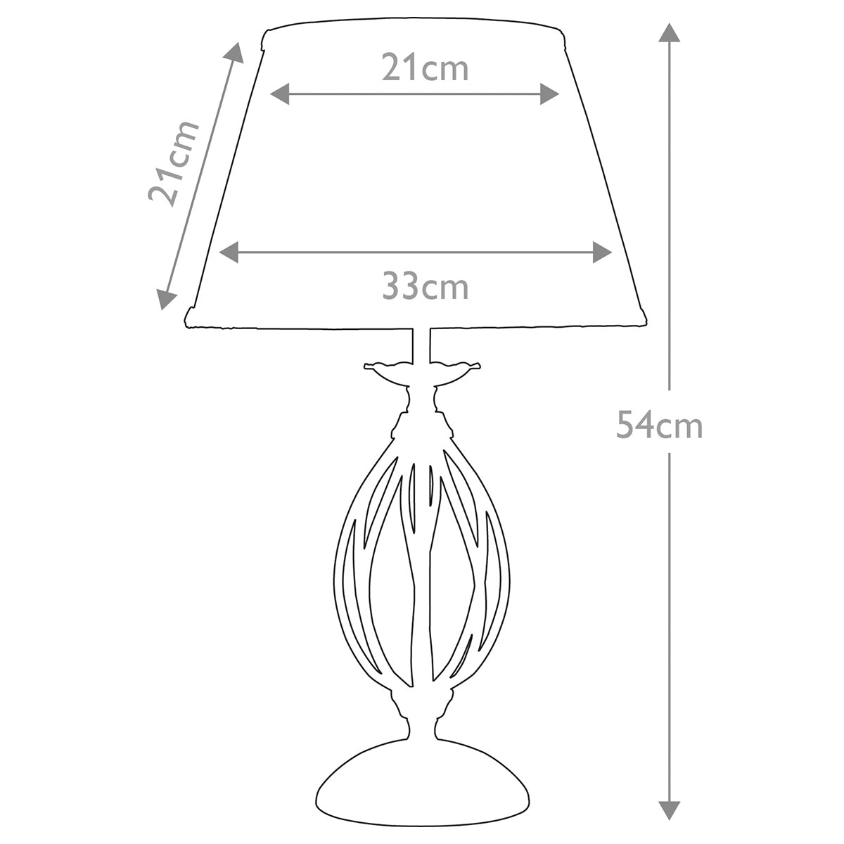 Tischleuchte Artisan (schwarz) 1x - Elstead Lighting