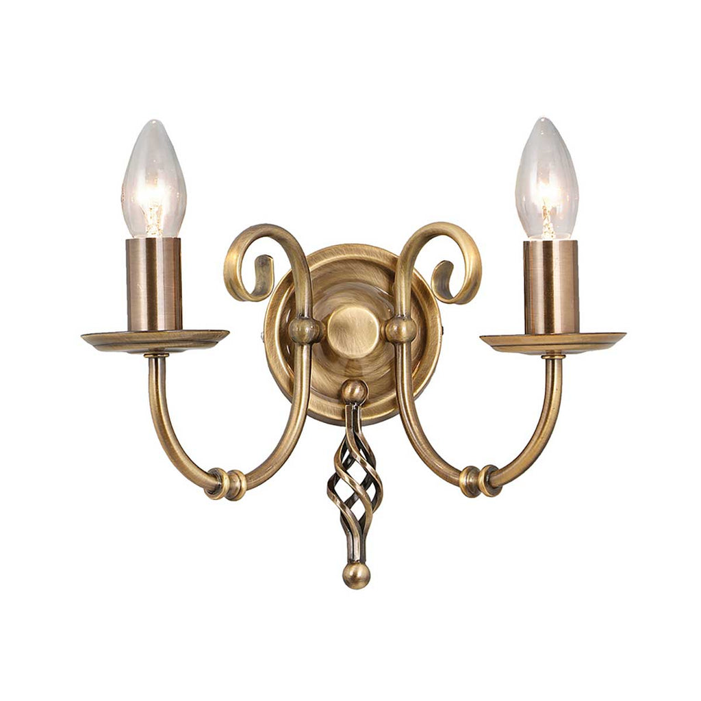 Wandleuchte Artisan (schwarz) 2x - Elstead Lighting