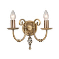 Wandleuchte Artisan (schwarz) 2x - Elstead Lighting