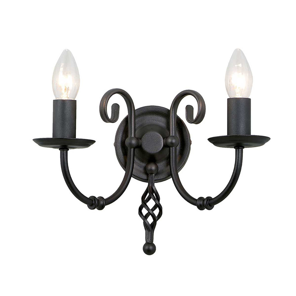 Wandleuchte Artisan (messingfarben) 2x - Elstead Lighting