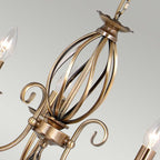 Pendelleuchte Artisan (messingfarben) 3x - Elstead Lighting