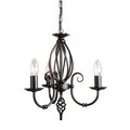 Pendelleuchte Artisan (schwarz) 3x - Elstead Lighting