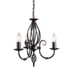 Pendelleuchte Artisan (schwarz) 3x - Elstead Lighting