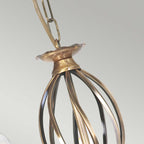 Pendelleuchte Artisan (messingfarben) 5x - Elstead Lighting