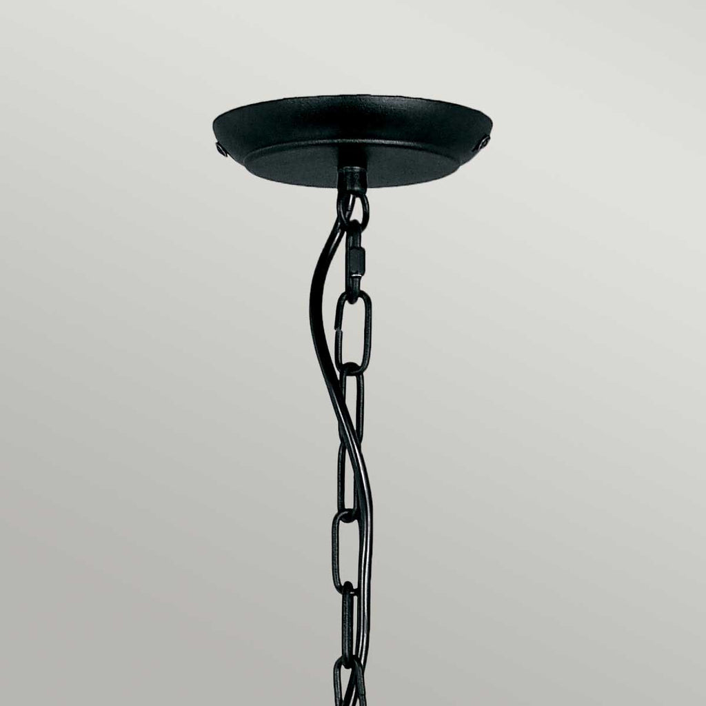 Pendelleuchte Artisan (schwarz) 5x - Elstead Lighting