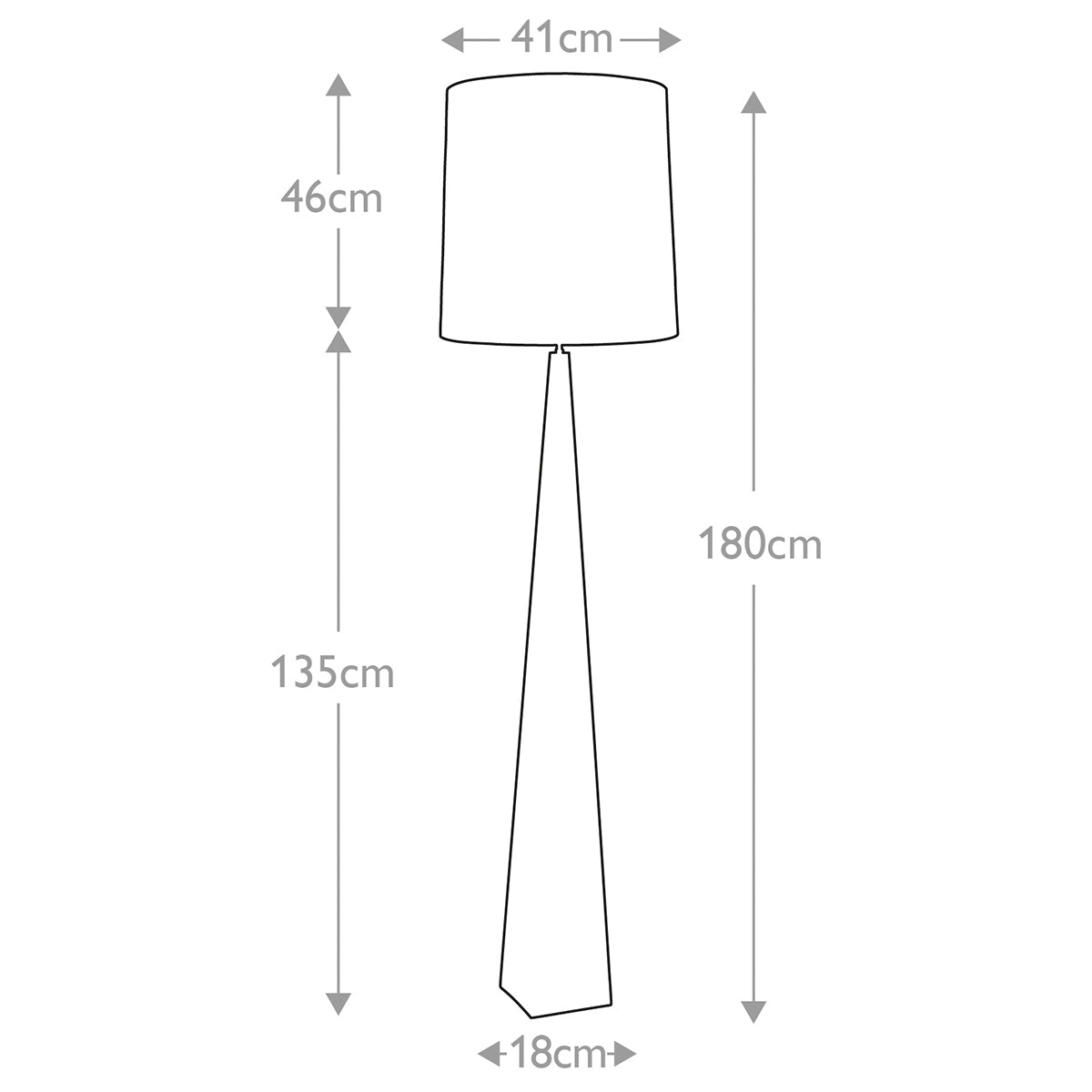 Stehleuchte Ascent (Nickel) 1x - Elstead Lighting