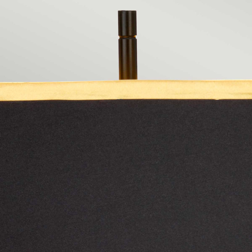 Tischleuchte Atlas (schwarz) 1x - Elstead Lighting