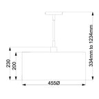 Pendelleuchte Balance (messingfarben) 1x - Elstead Lighting