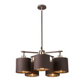 Pendelleuchte Balance (messingfarben) 5x - Elstead Lighting