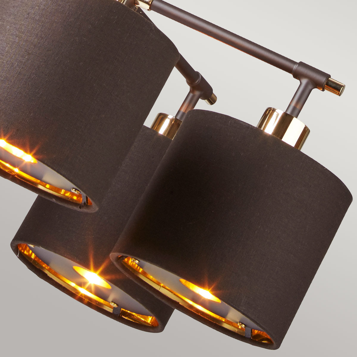 Pendelleuchte Balance (messingfarben) 5x - Elstead Lighting