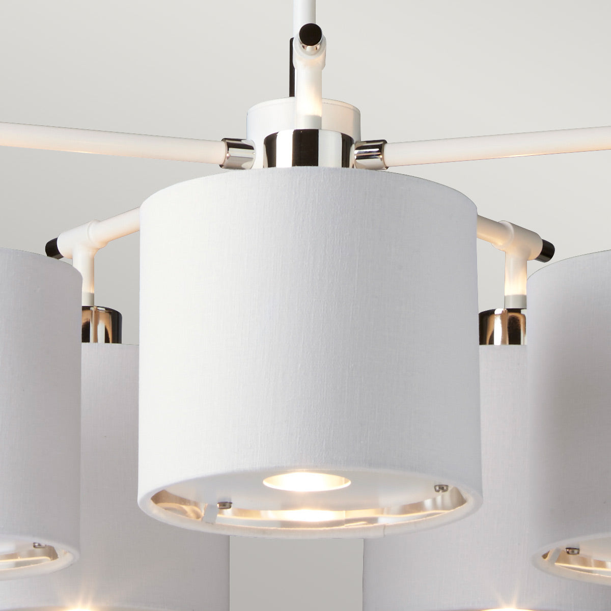 Pendelleuchte Balance (weiß) 5x - Elstead Lighting
