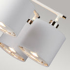 Pendelleuchte Balance (weiß) 5x - Elstead Lighting