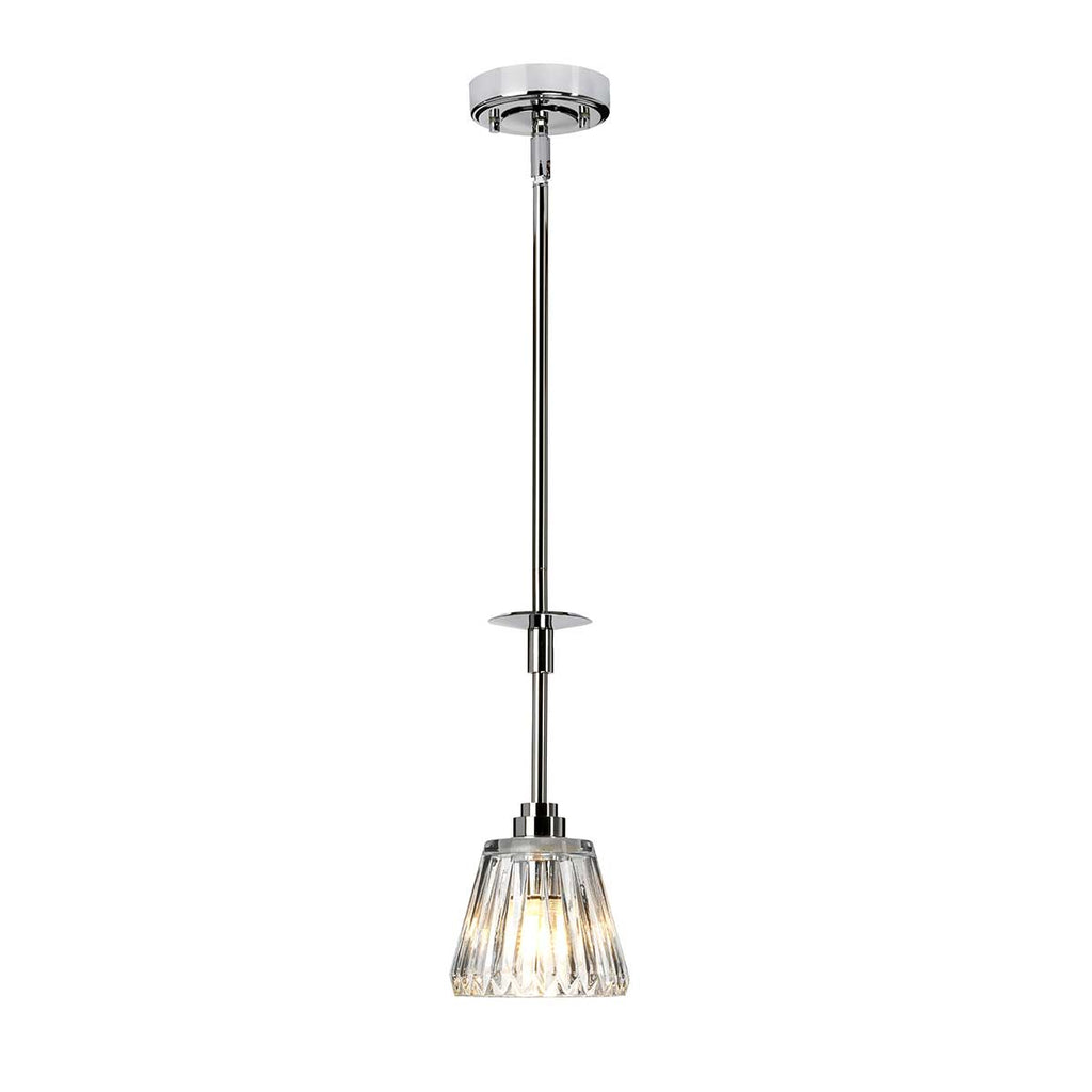 Pendelleuchte Agatha (verchromt) 1x - Elstead Lighting