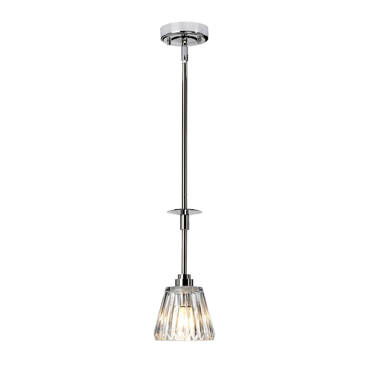 Pendelleuchte Agatha (verchromt) 1x - Elstead Lighting