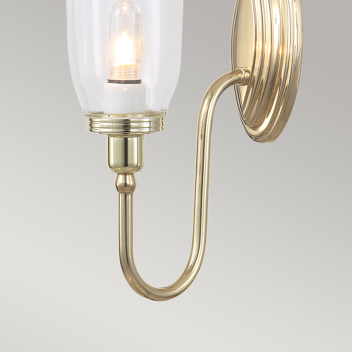 Bad-Wandleuchte Blake (messingfarben) 1x - Elstead Lighting