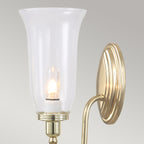 Bad-Wandleuchte Blake (messingfarben) 1x - Elstead Lighting