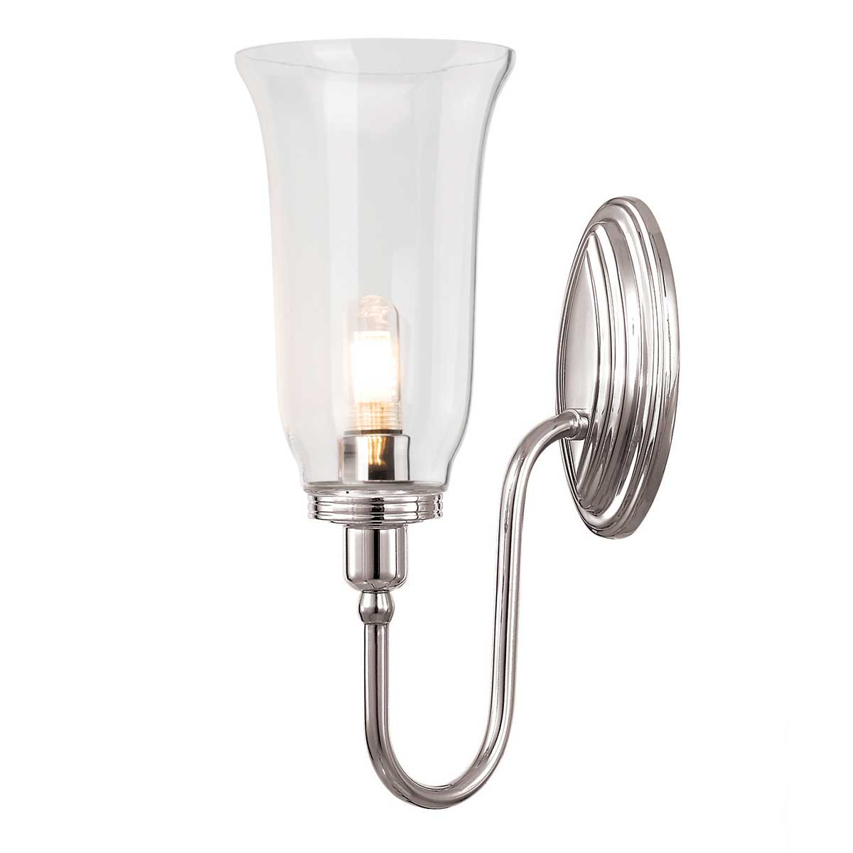 Bad-Wandleuchte Blake (Nickel) 1x - Elstead Lighting