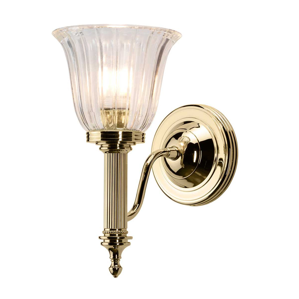 Bad-Wandleuchte Carroll (messingfarben) 1x - Elstead Lighting
