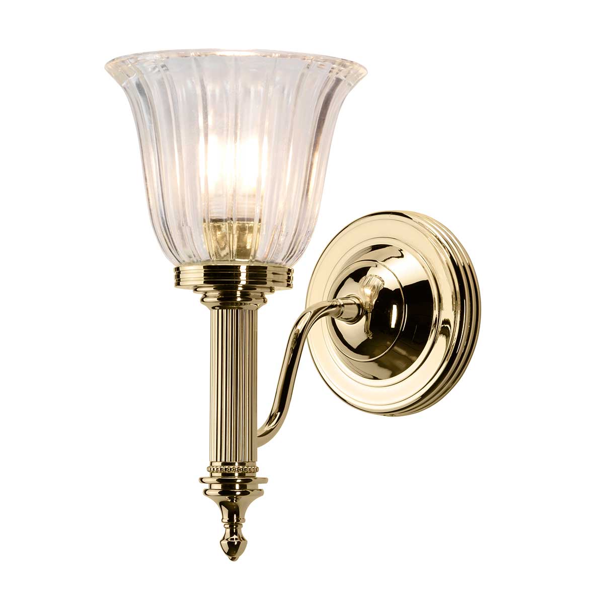 Bad-Wandleuchte Carroll (messingfarben) 1x - Elstead Lighting