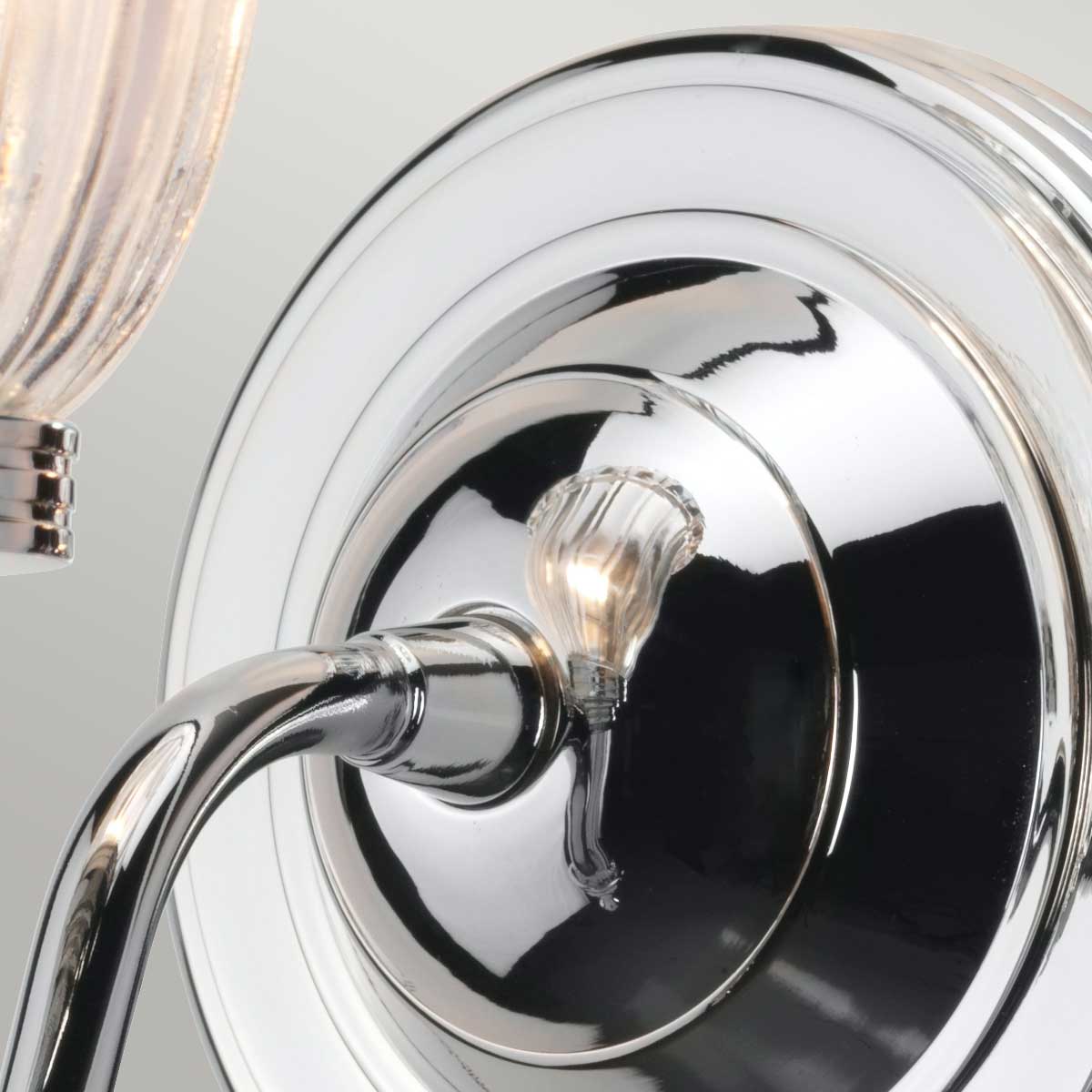 Bad-Wandleuchte Carroll (verchromt) 1x - Elstead Lighting