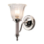 Bad-Wandleuchte Carroll (Nickel) 1x - Elstead Lighting