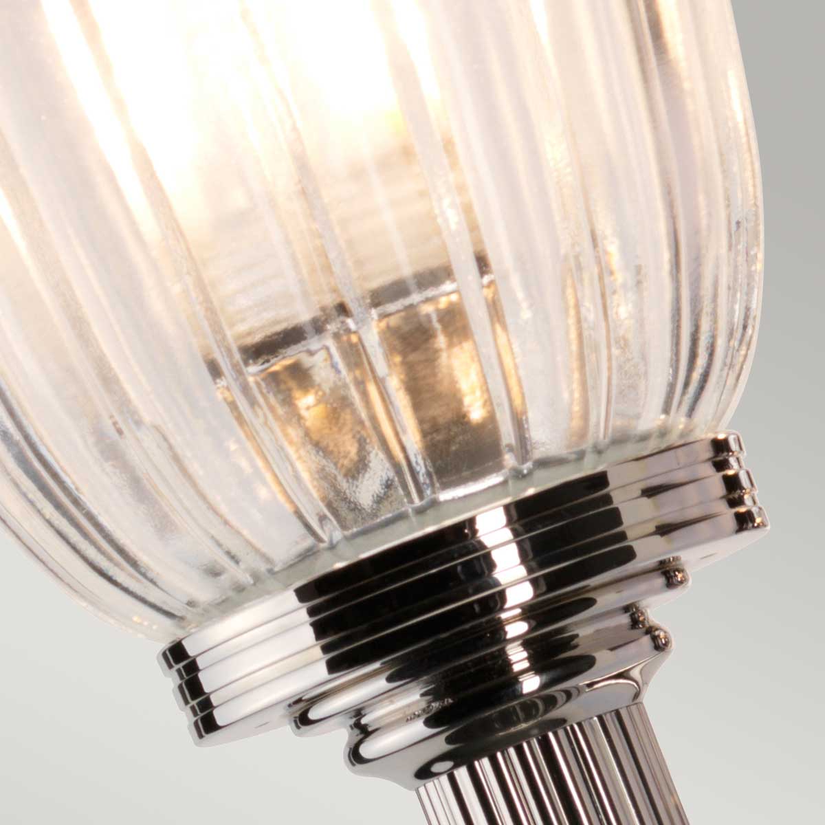 Bad-Wandleuchte Carroll (Nickel) 1x - Elstead Lighting