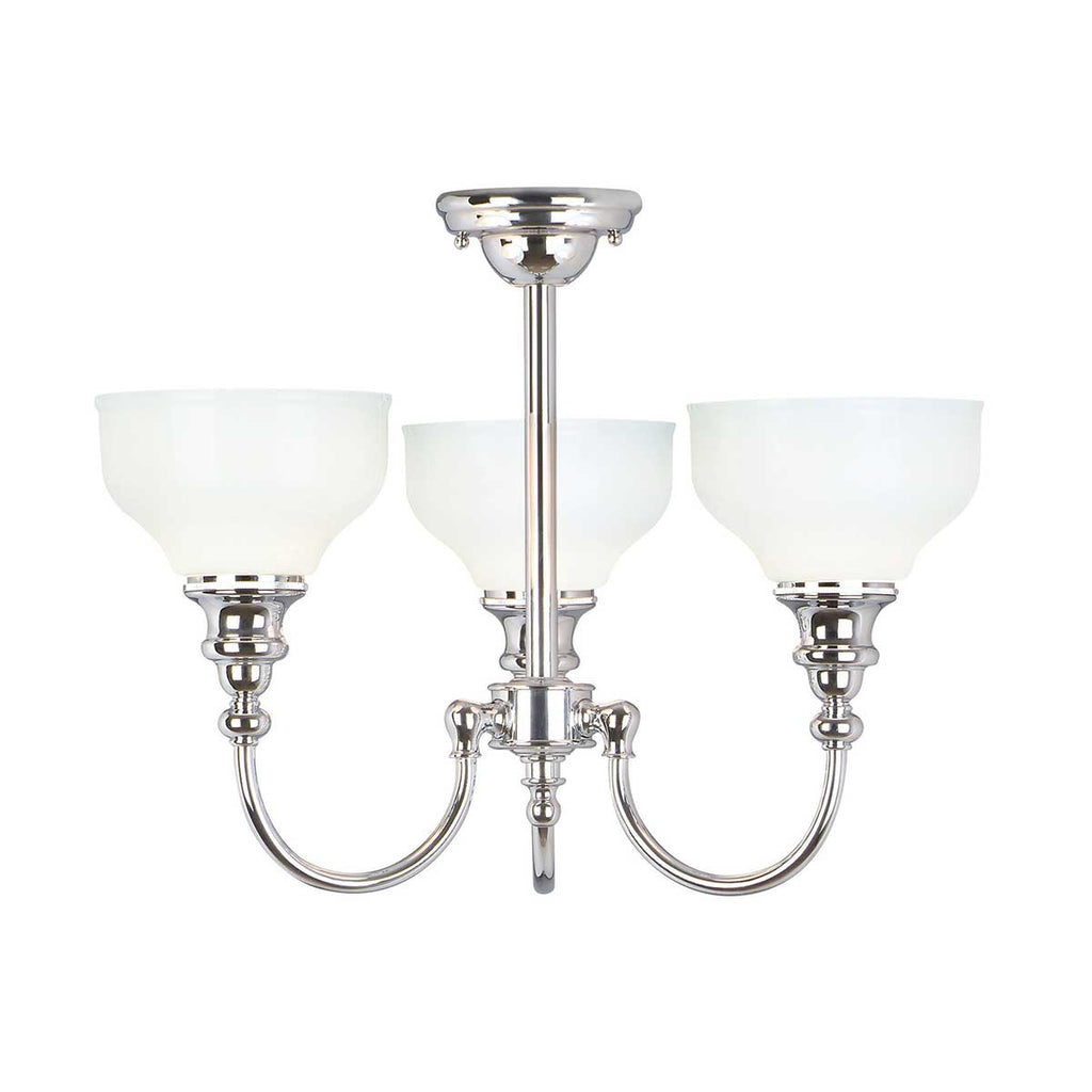 Bad-Deckenleuchte Cheadle (verchromt) 3x - Elstead Lighting