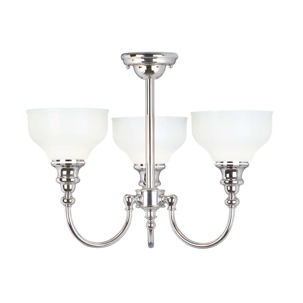 Bad-Deckenleuchte Cheadle (verchromt) 3x - Elstead Lighting