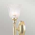 Bad-Wandleuchte Dryden (messingfarben) 1x - Elstead Lighting