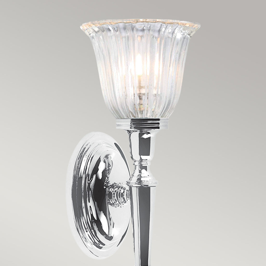 Bad-Wandleuchte Dryden (verchromt) 1x - Elstead Lighting