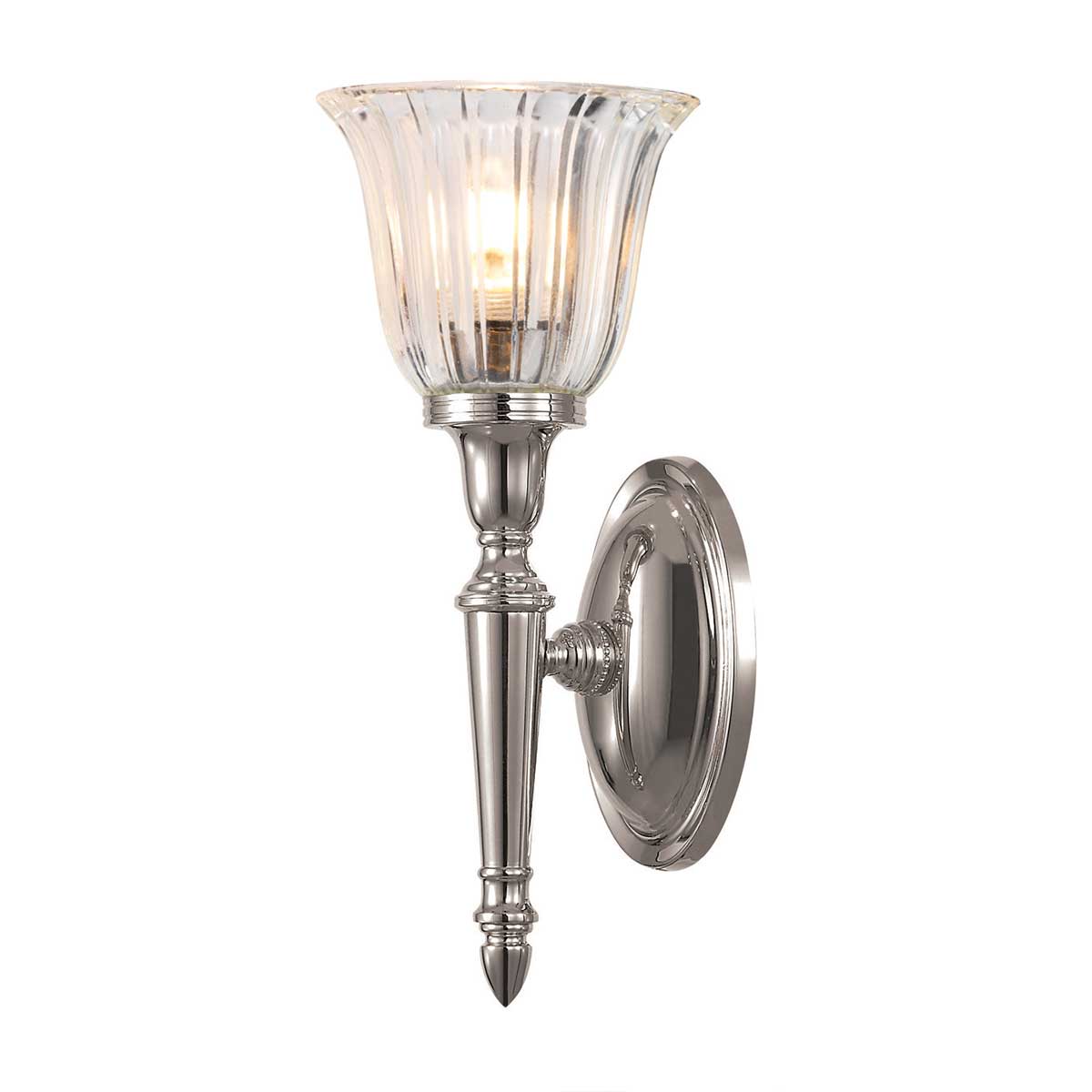 Bad-Wandleuchte Dryden (Nickel) 1x - Elstead Lighting