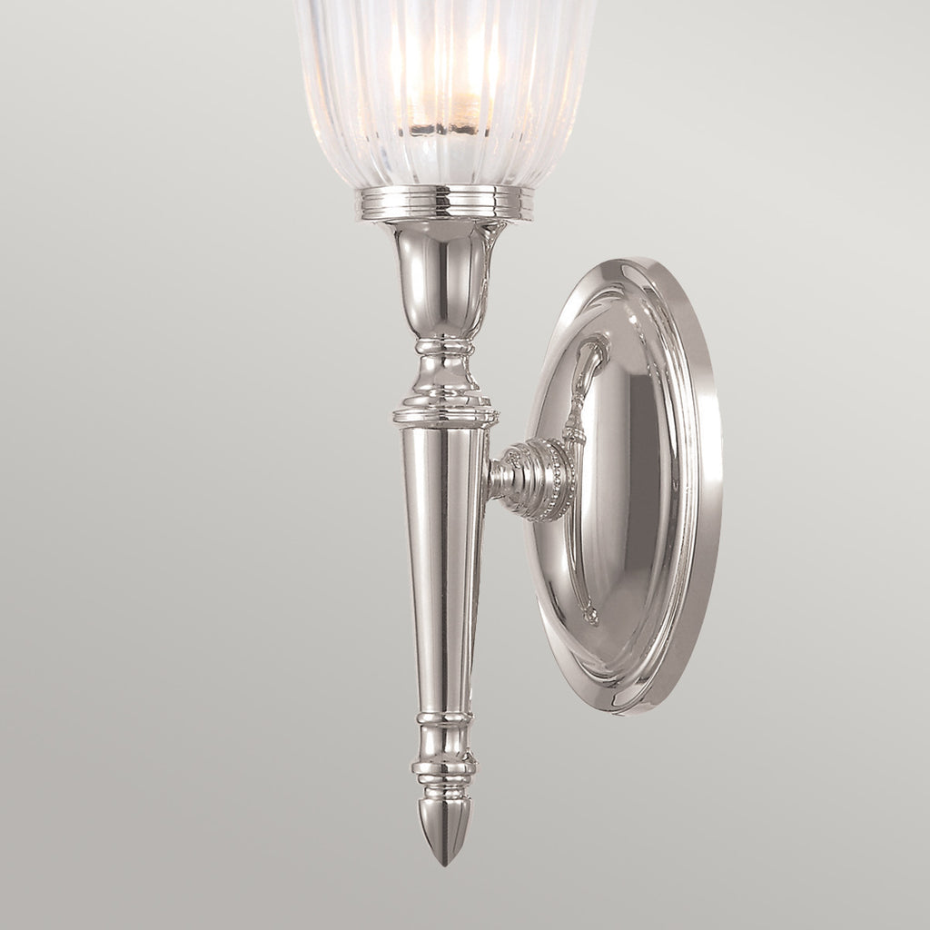 Bad-Wandleuchte Dryden (Nickel) 1x - Elstead Lighting