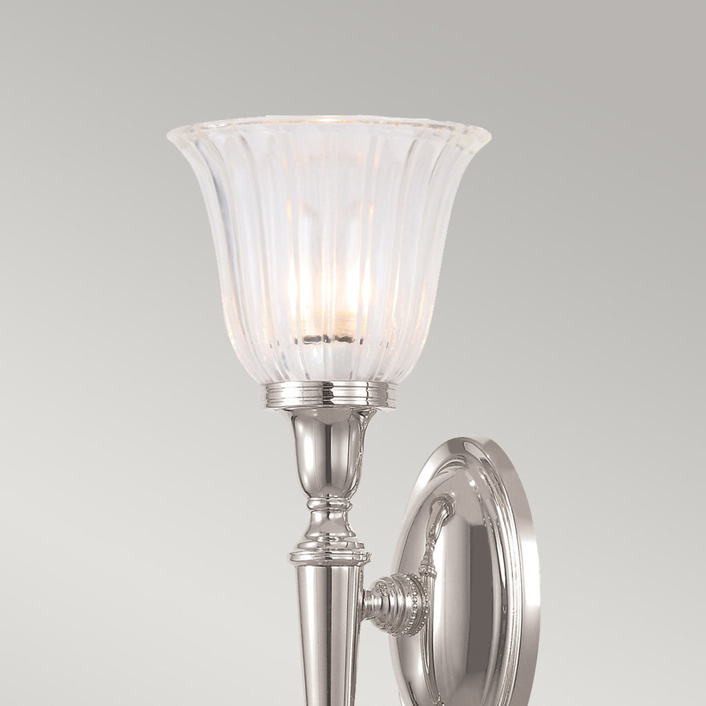 Bad-Wandleuchte Dryden (Nickel) 1x - Elstead Lighting