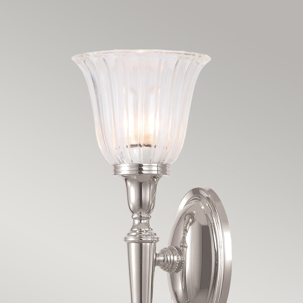 Bad-Wandleuchte Dryden (Nickel) 1x - Elstead Lighting