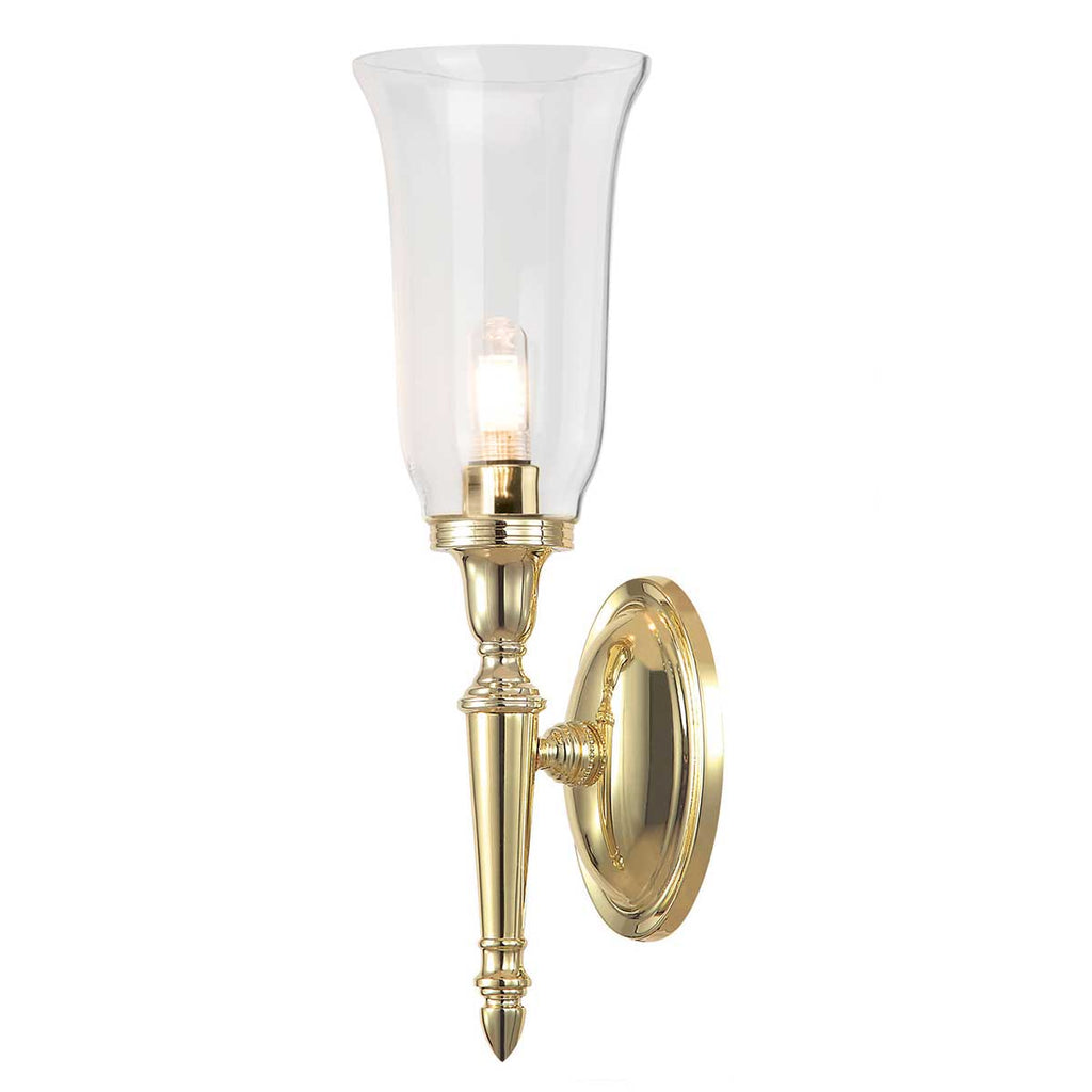 Bad-Wandleuchte Dryden (messingfarben) 1x - Elstead Lighting