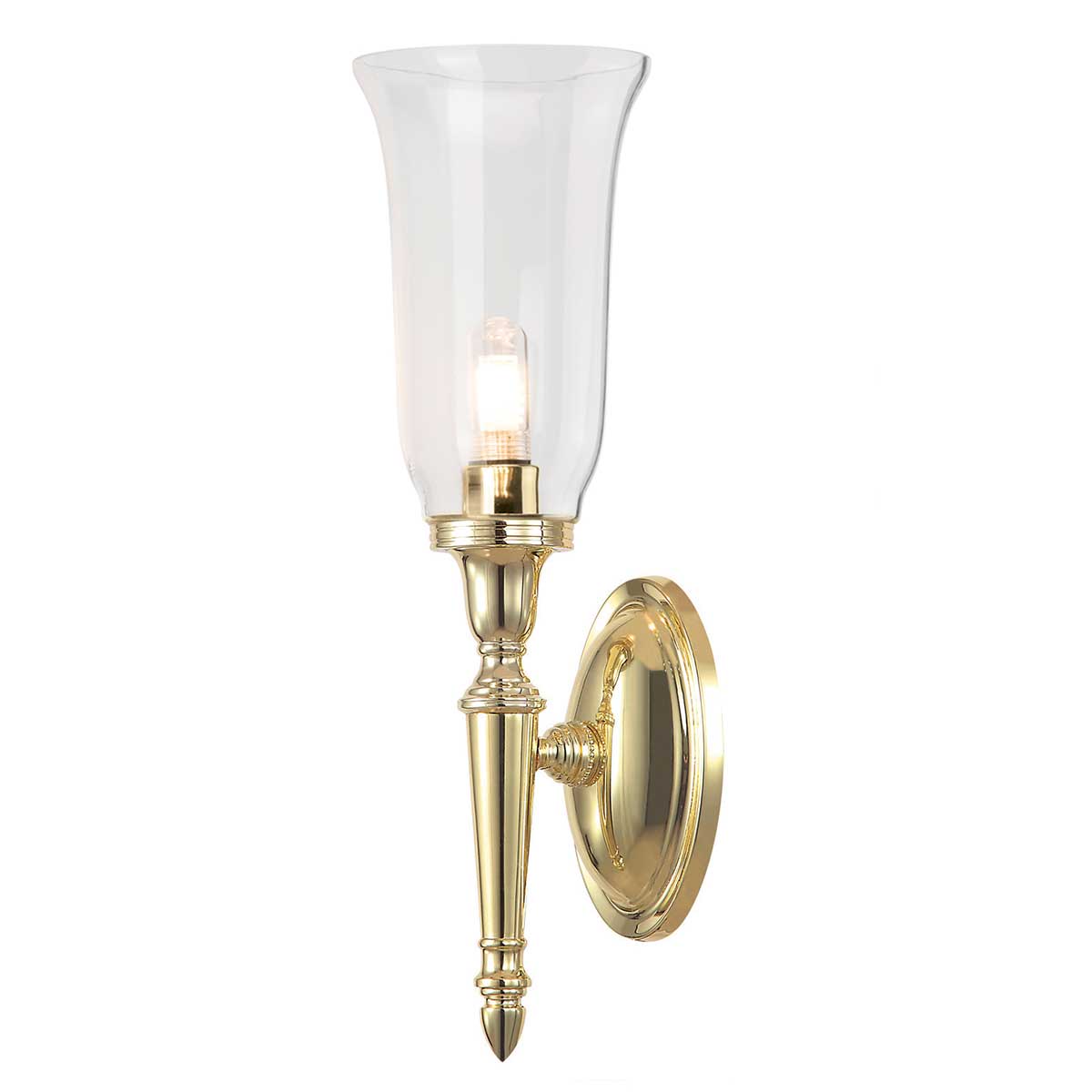 Bad-Wandleuchte Dryden (messingfarben) 1x - Elstead Lighting