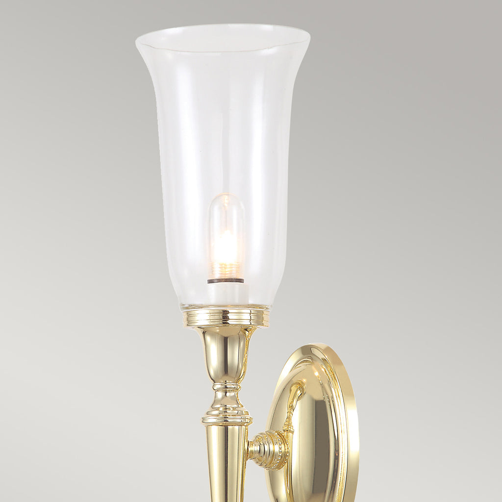 Bad-Wandleuchte Dryden (messingfarben) 1x - Elstead Lighting
