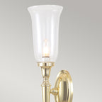 Bad-Wandleuchte Dryden (messingfarben) 1x - Elstead Lighting